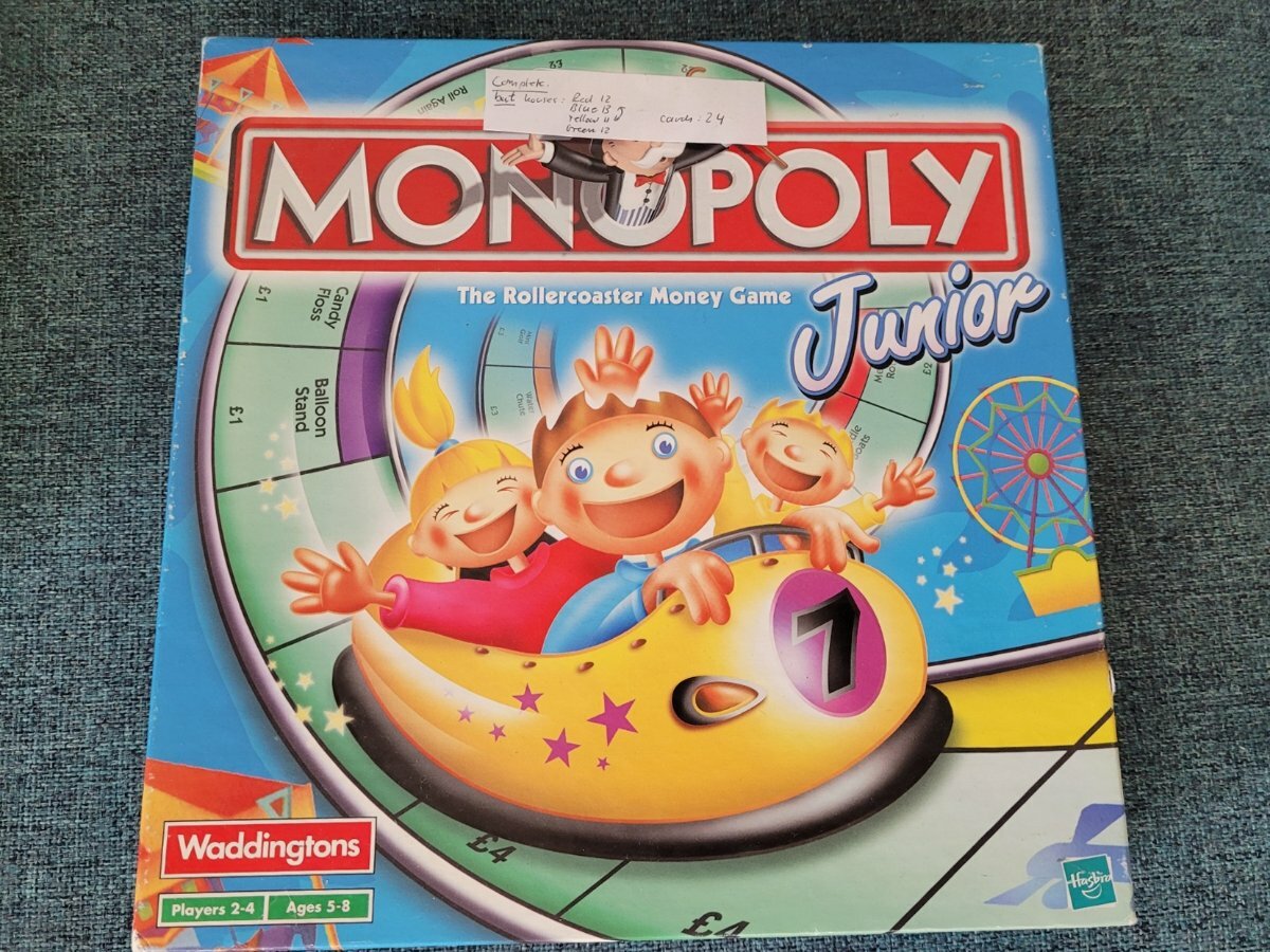 Monopoly Junior Game of LIFE Touring England Deluxe Magic set