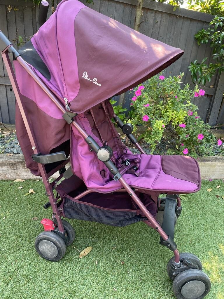 Silver cross sales pop stroller purple