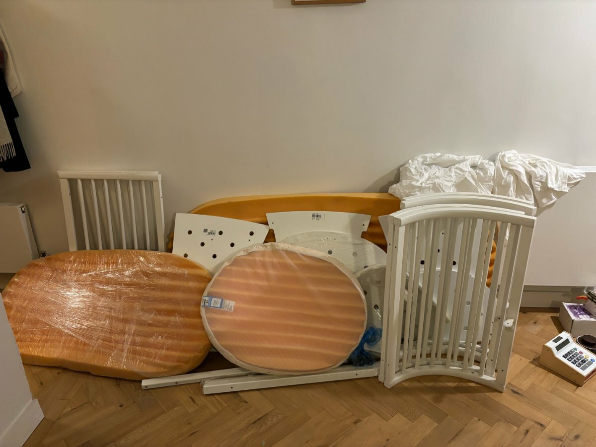 Stokke crib cheap used