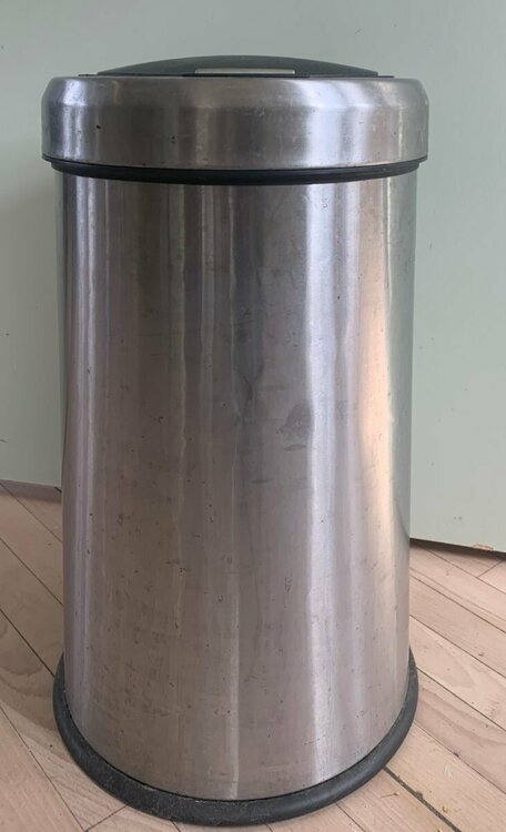 Large metal kitchen waste bin for sale 60cm x 36cm - £15 - For Sale ...